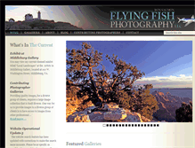 Tablet Screenshot of flyingfishphotography.com